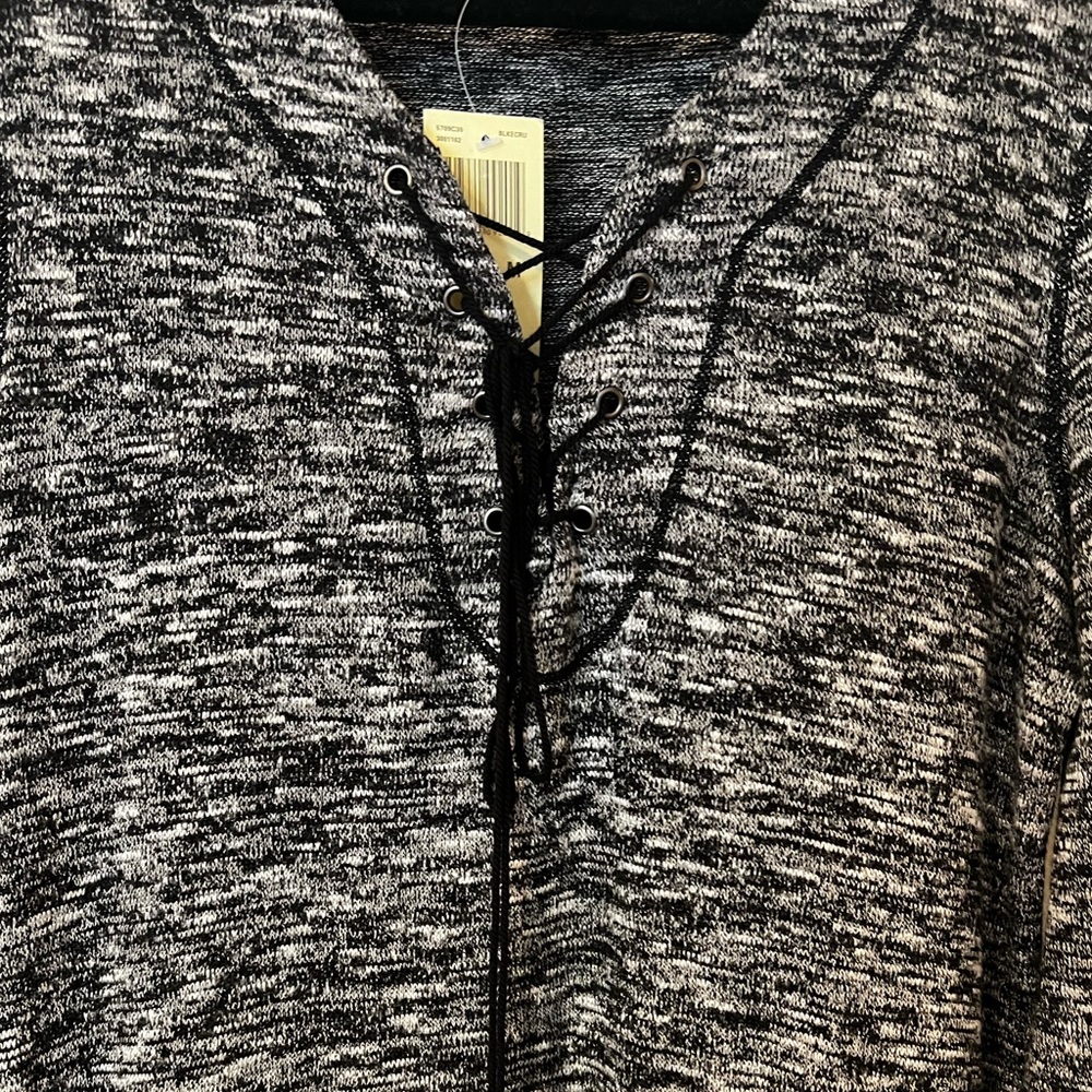 NWT MAX STUDIO LONG SLEEVE TUNIC - Picture 5 of 6